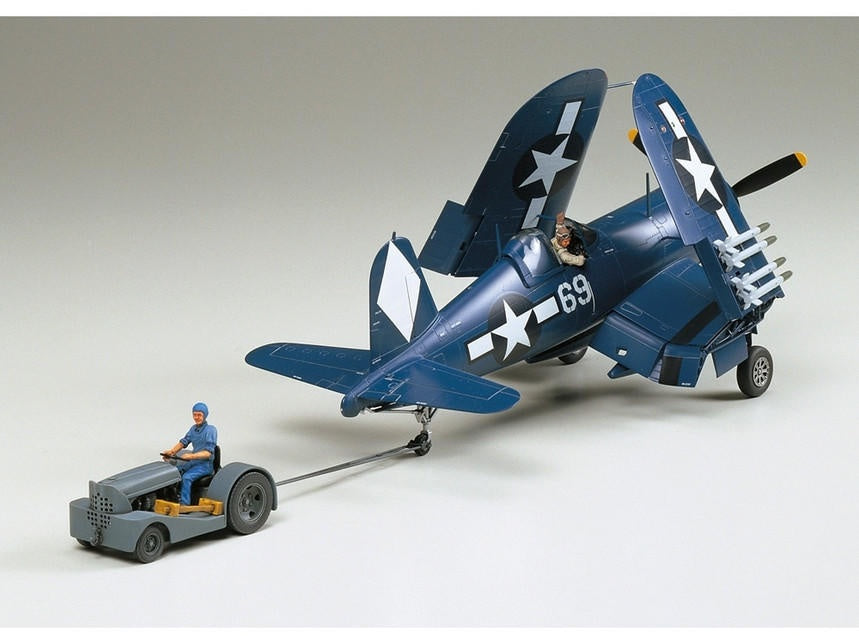 Tamiya 61085 1/48 SCALE VOUGHT F4U-1D CORSAIR W/"MOTO-TUG"