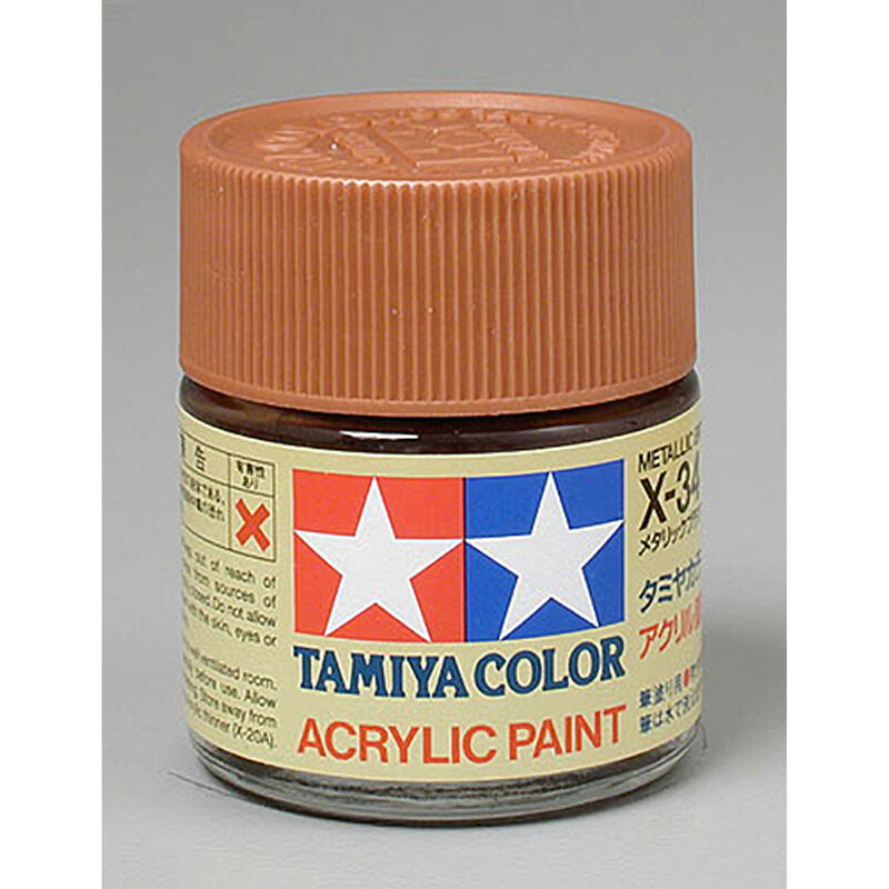Tamiya Acrylic X34, Metallic Brown - TAM81034