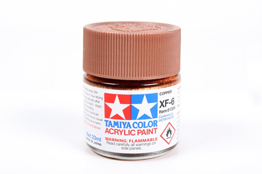 Tamiya Acrylic XF6 Flat, Copper - TAM81306
