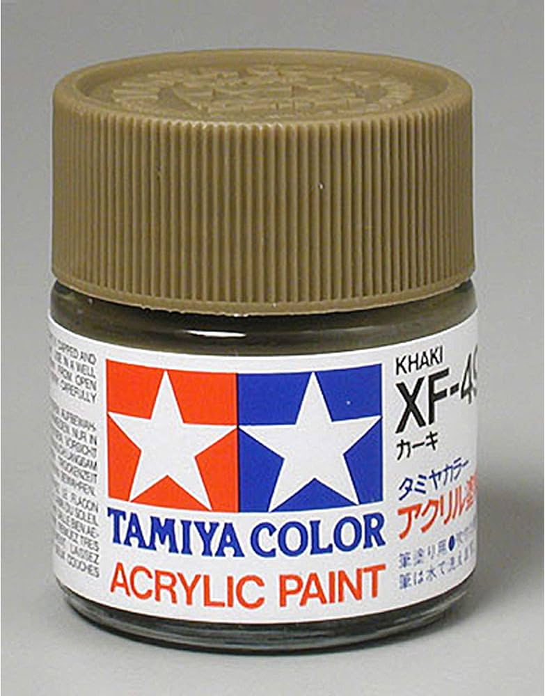 Tamiya Acrylic XF49 Flat, Khaki