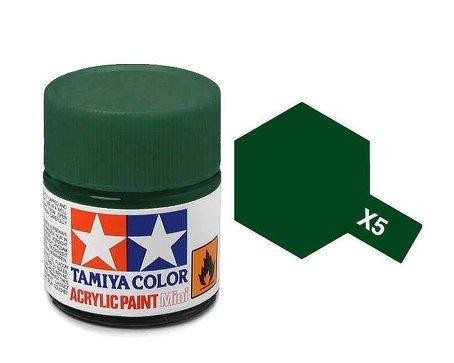 Tamiya Acrylic Mini X5, Green - TAM81505