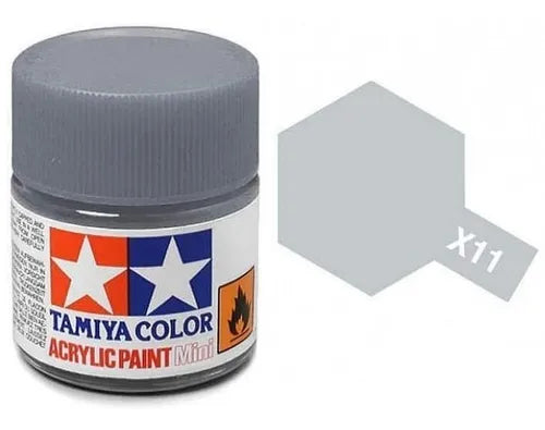 Tamiya Acrylic Mini X11, Chrome Silver - TAM81511