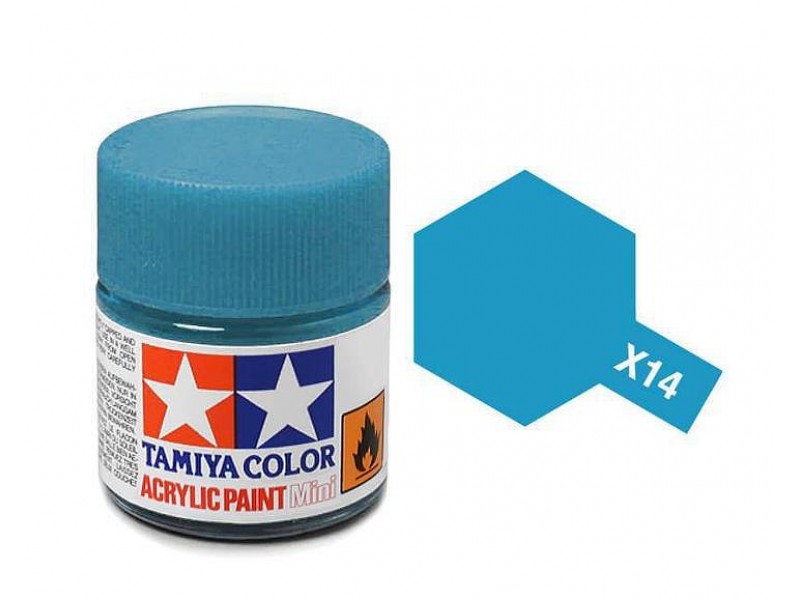 Tamiya Acrylic Mini X14, Sky Blue - TAM81514