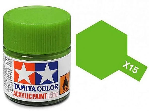 Tamiya Acrylic Mini X15, Light Green - TAM81515