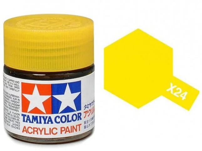 Tamiya Acrylic Mini X24, Clear Yellow - TAM81524
