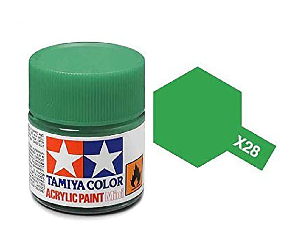 Tamiya Acrylic Mini X28, Park Green - TAM81528