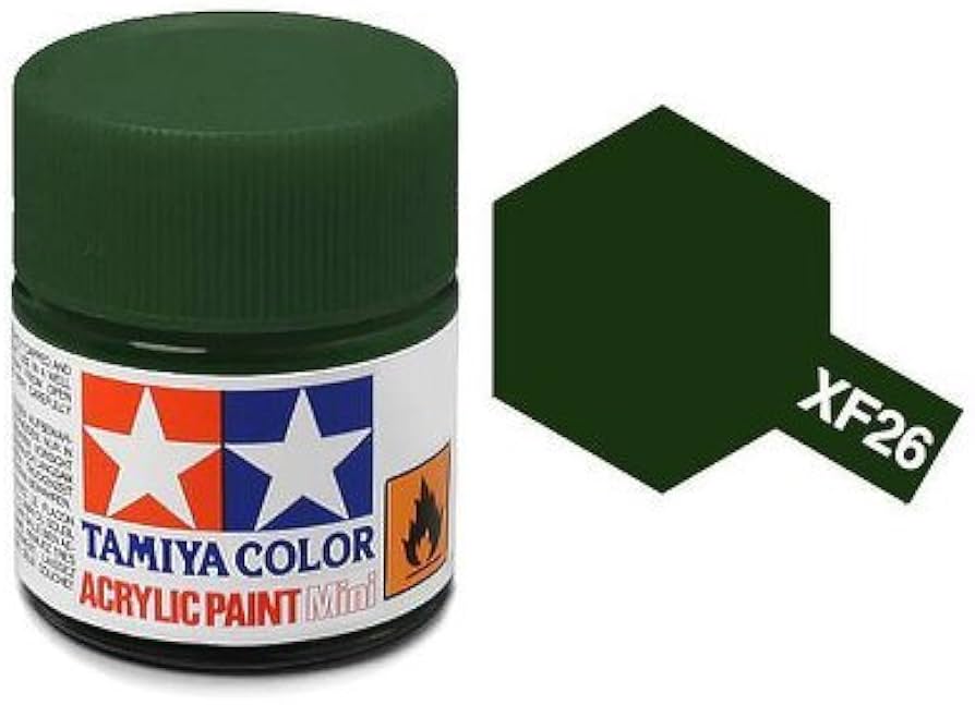 Tamiya Acrylic Mini XF26, Deep Green - TAM81726