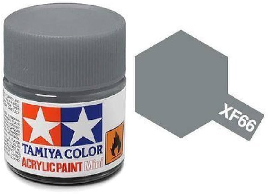 Tamiya XF-66 Light Gray Mini Acrylic Matte Finish - TAM81766