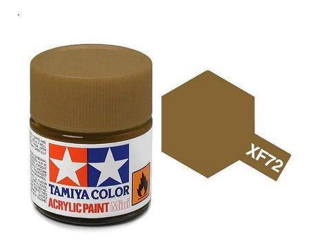 Tamiya Acrylix Mini XF72, Brown 10 ml. - TAM81772