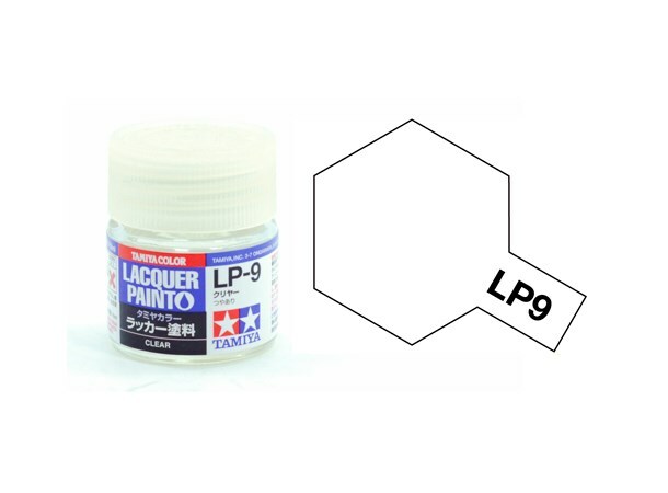 Tamiya Lacquer Paint LP-9 Clear 10 ML - TAM82109