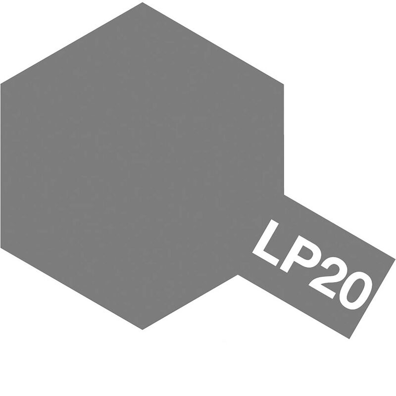 Tamiya LP-20 Light Gun Metal Mini Lacquer Finish - TAM82120
