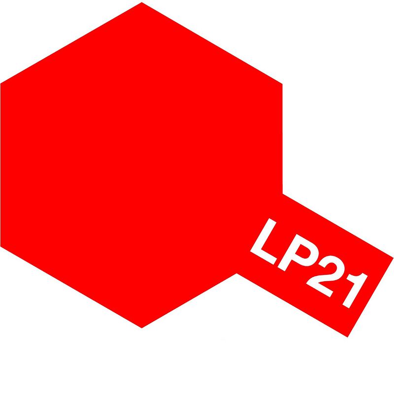 Tamiya Lacquer Paint LP-21 Italian Red 10 ML - TAM82121