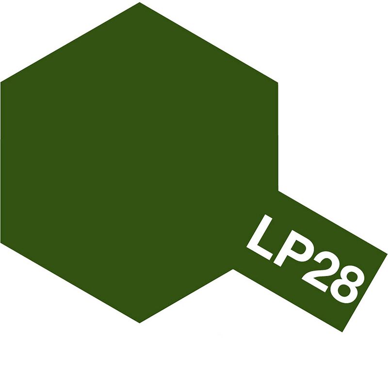 Tamiya Lacquer Paint LP-28 Olive Drab 10 ML - TAM82128