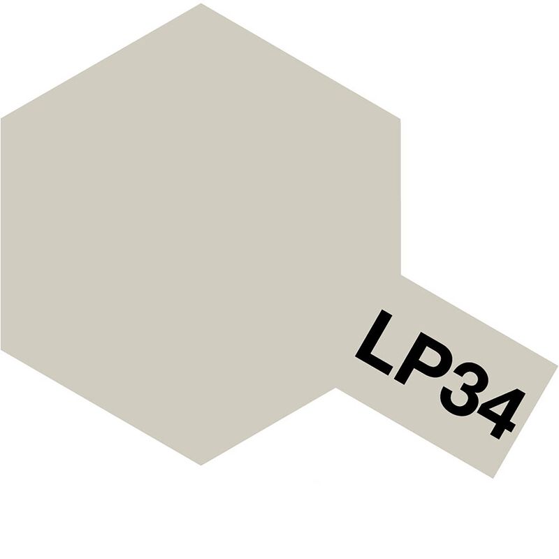 Tamiya LP-34 Light Gray Mini Lacquer Finish - TAM82134