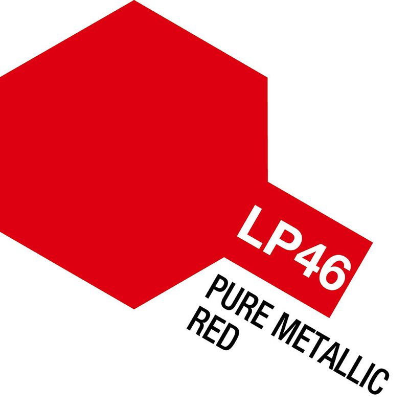 Tamiya Lacquer Paint LP-46 Pure Metallic Red 10 ML - TAM82146
