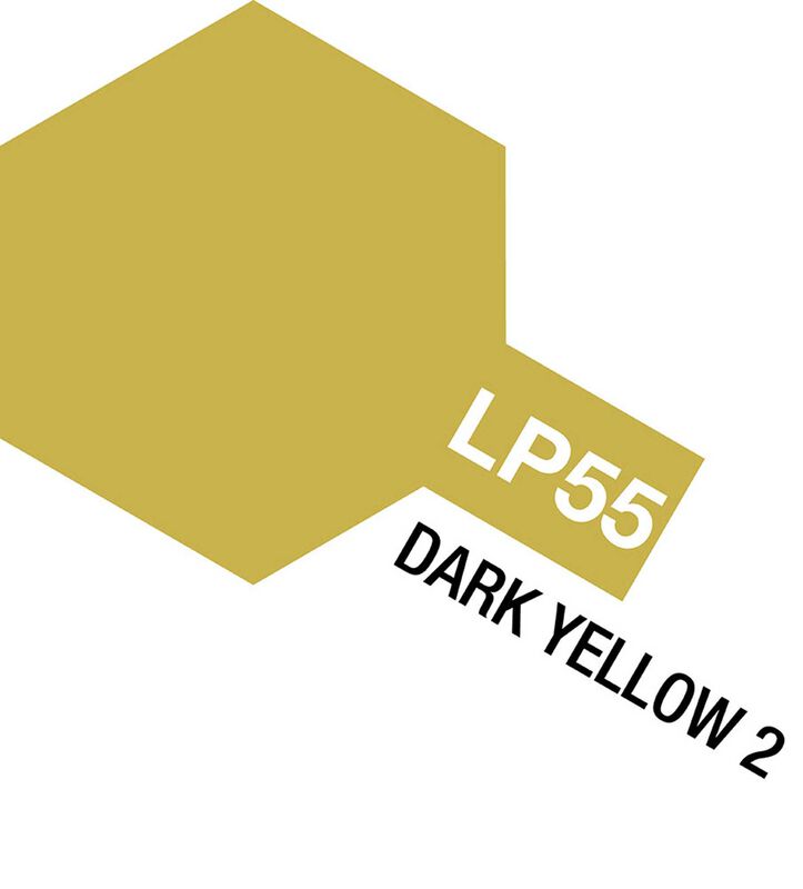 Tamiya Lacquer Paint LP-55 Dark Yellow 2 10 ML - TAM82155
