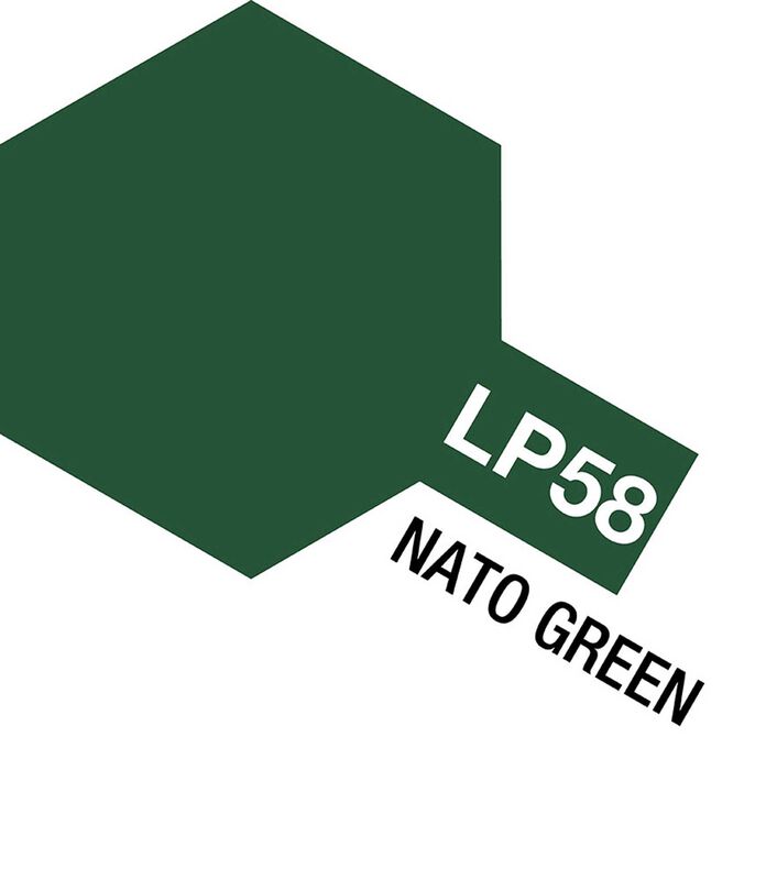 Tamiya Lacquer Paint LP-58 NATO Green 10 ML - TAM82158