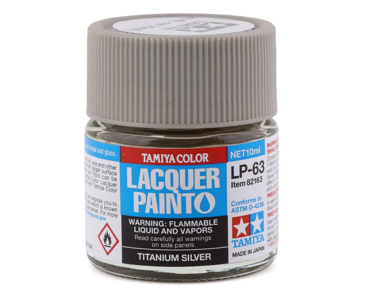 Tamiya Lacquer Paint LP-63 Titanium Silver 10 ML - TAM82163