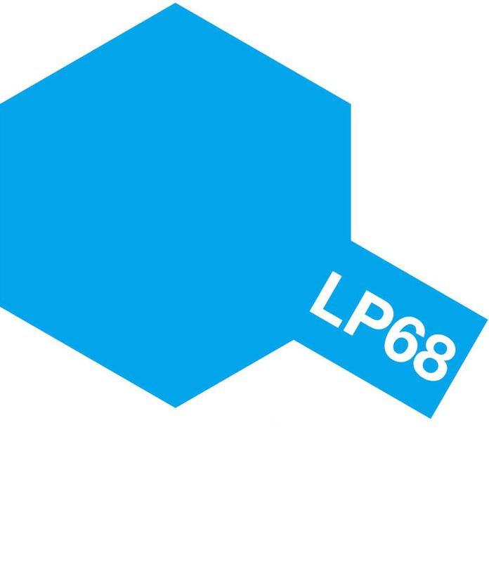 Tamiya Lacquer Paint LP-68 Clear Blue 10 ML - TAM82168
