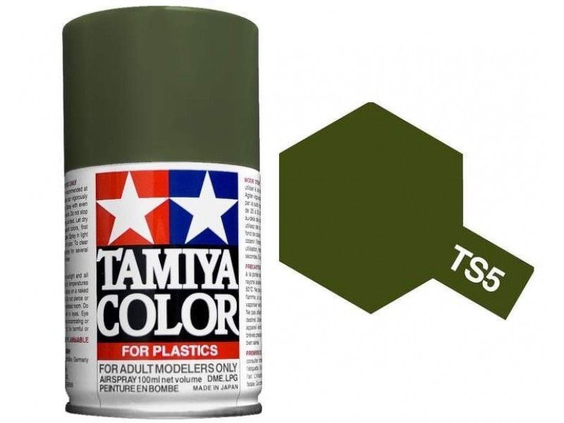 Tamyia Spray Lacquer TS-5 Olive Drab - TAM85005