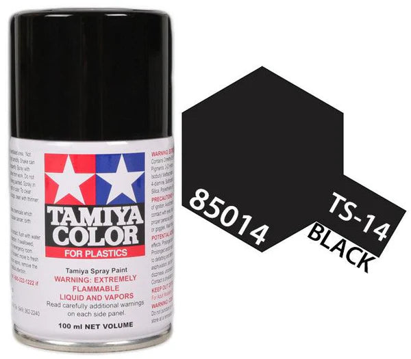 Tamiya Spray Lacquer TS-14 Black - TAM85014