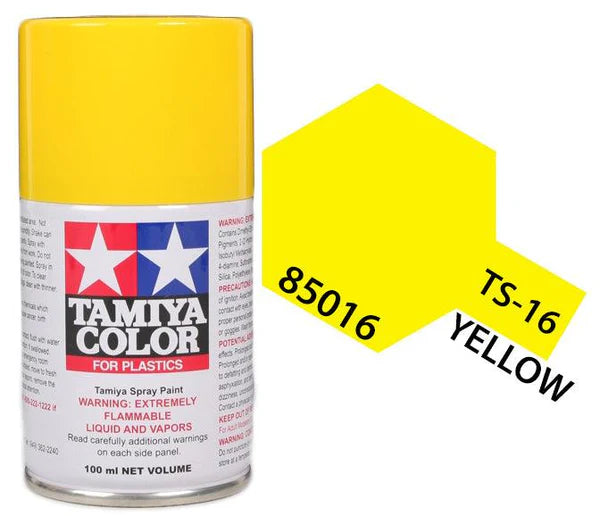Tamiya Spray Lacquer TS-16 Yellow - TAM85016