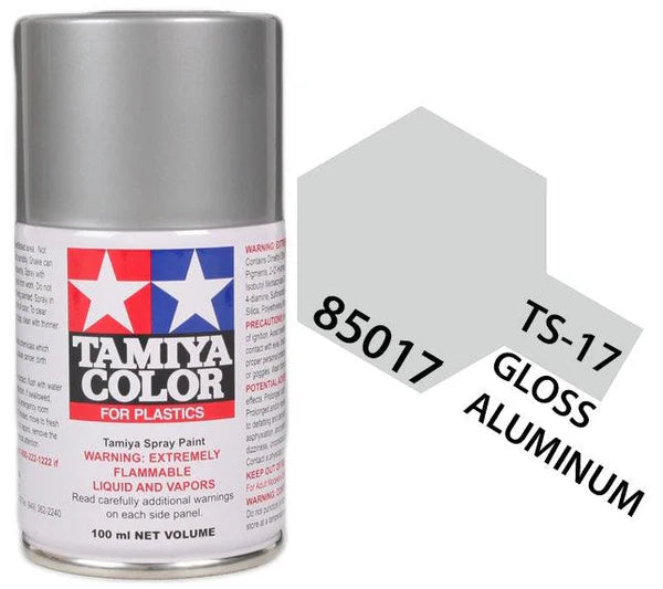 Tamiya Spray Lacquer TS-17 Alum Silve - TAM85017