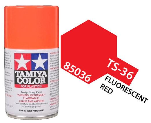 Tamiya Spray Lacquer TS-36 Fl.Red - TAM85036