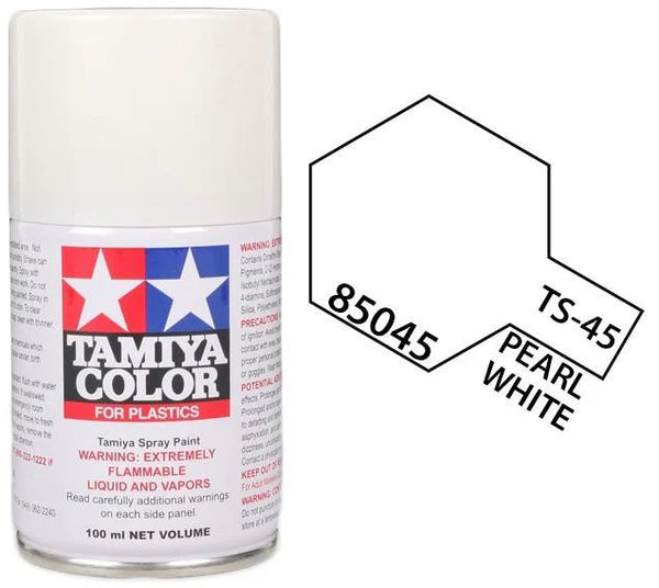 Tamiya Spray Lacquer TS-45 Pearl White - TAM85045