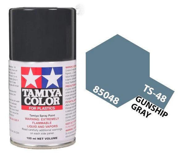 Tamiya Spray Lacquer TS-48 Gun Grey - TAM85048