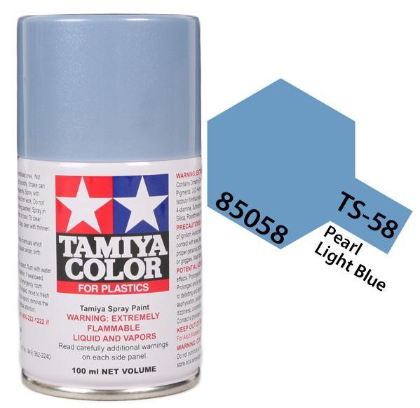 Tamiya Spray Lacquer TS-58 Pearl Light Blue - TAM85058