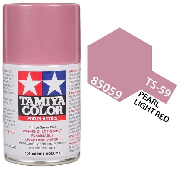 Tamiya Spray Lacquer TS-59 Pearl Light Red - TAM85059