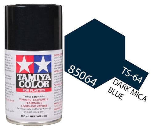 Tamiya Spray Lacquer TS-64 Dark Mica Blue - TAM85064
