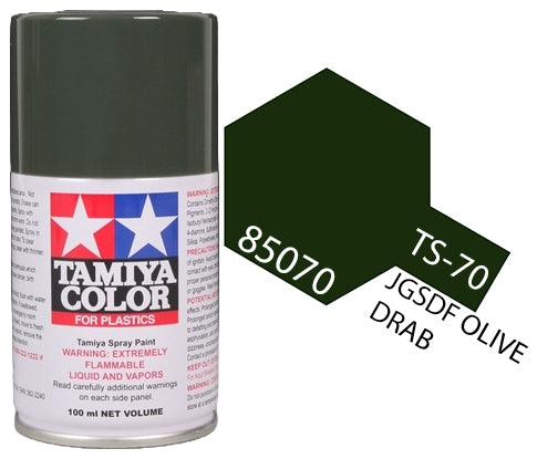 Tamiya Spray Lacquer TS-70 JGSDF Olive Drab - TAM85070