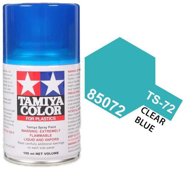 Tamiya Spray Lacquer TS-72 Clear Blue - TAM85072