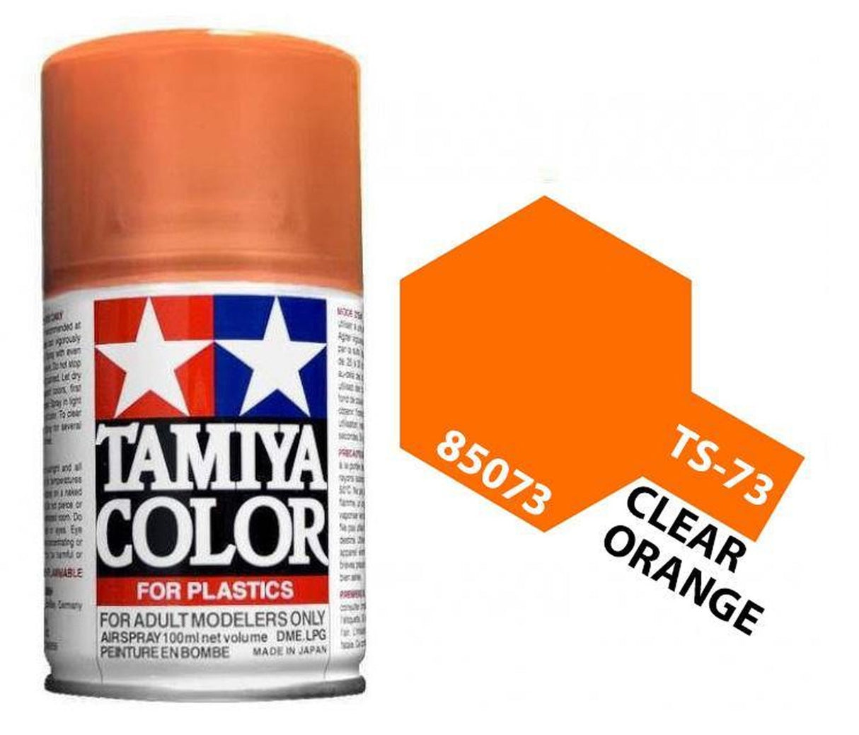 Tamiya Spray Lacquer TS-73 Clear Orange - TAM85073
