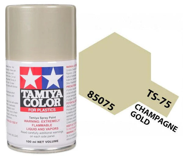 Tamiya Spray Lacquer TS-75 Champg Gld - TAM85075