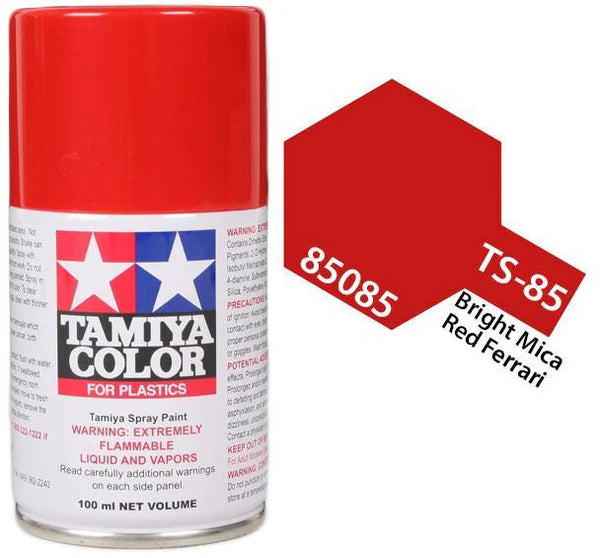 Tamiya Spray Lacquer TS-85 Ferrari Red - TAM85085