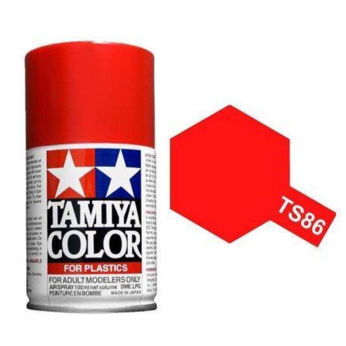 Tamiya Spray Lacquer TS-86 Pure Red - TAM85086