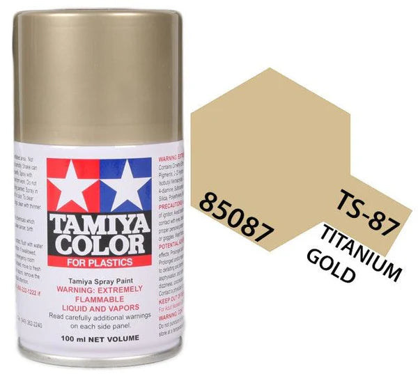 Tamiya Spray Lacquer TS-87 Titanium Gold - TAM85087