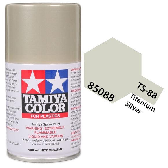 Tamiya Spray Lacquer TS-88 Titanium Silver - TAM85088
