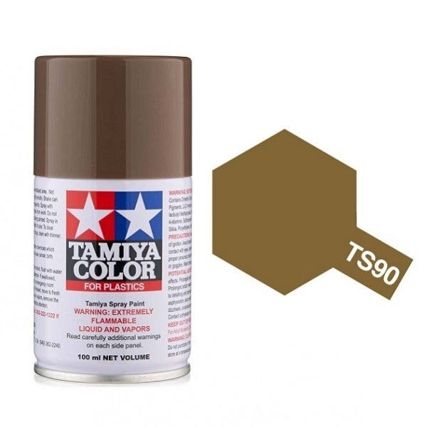 Tamiya Spray Lacquer TS-90 Brown (JGSDF) - TAM85090