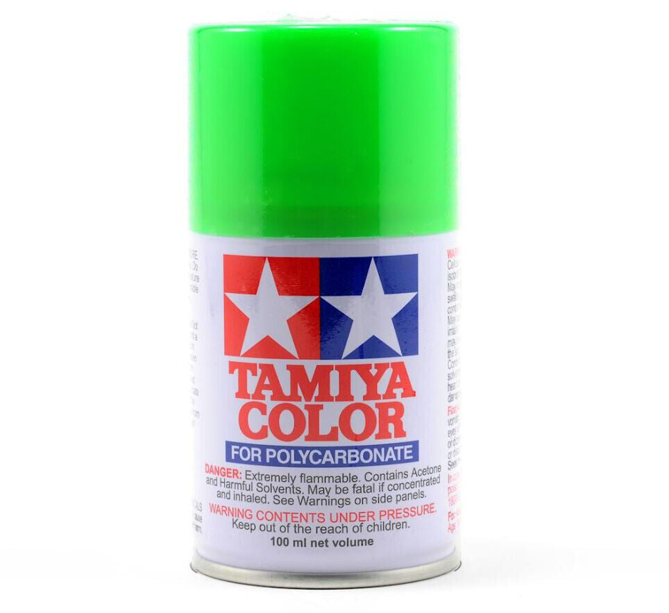 Tamiya PS-28 Fluorescent Green Spray, 100 ml - TAM86028
