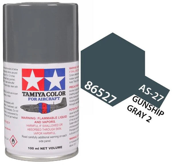 Tamiya Aircraft Spray AS-27 Gunship Grey 2 - TAM86527