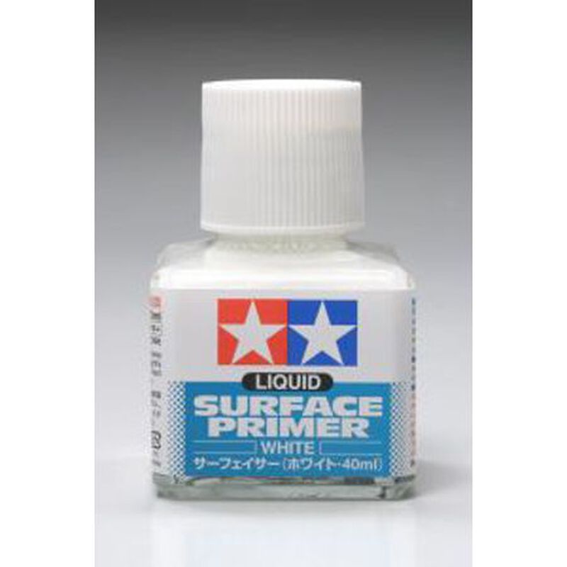 Tamiya Wht Liquid Surface Primer 40ml - TAM87096