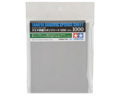 Tamiya 87149 Sanding Sponge Sheet 1000
