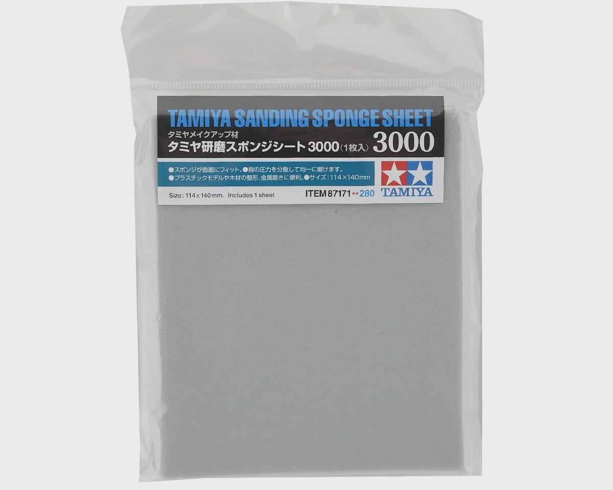 Tamiya Sanding Sponge Sheet 3000 Grit
