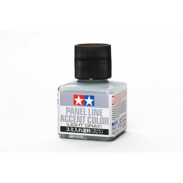 Tamiya Panel Line Accent Color, Light Gray - TAM87189