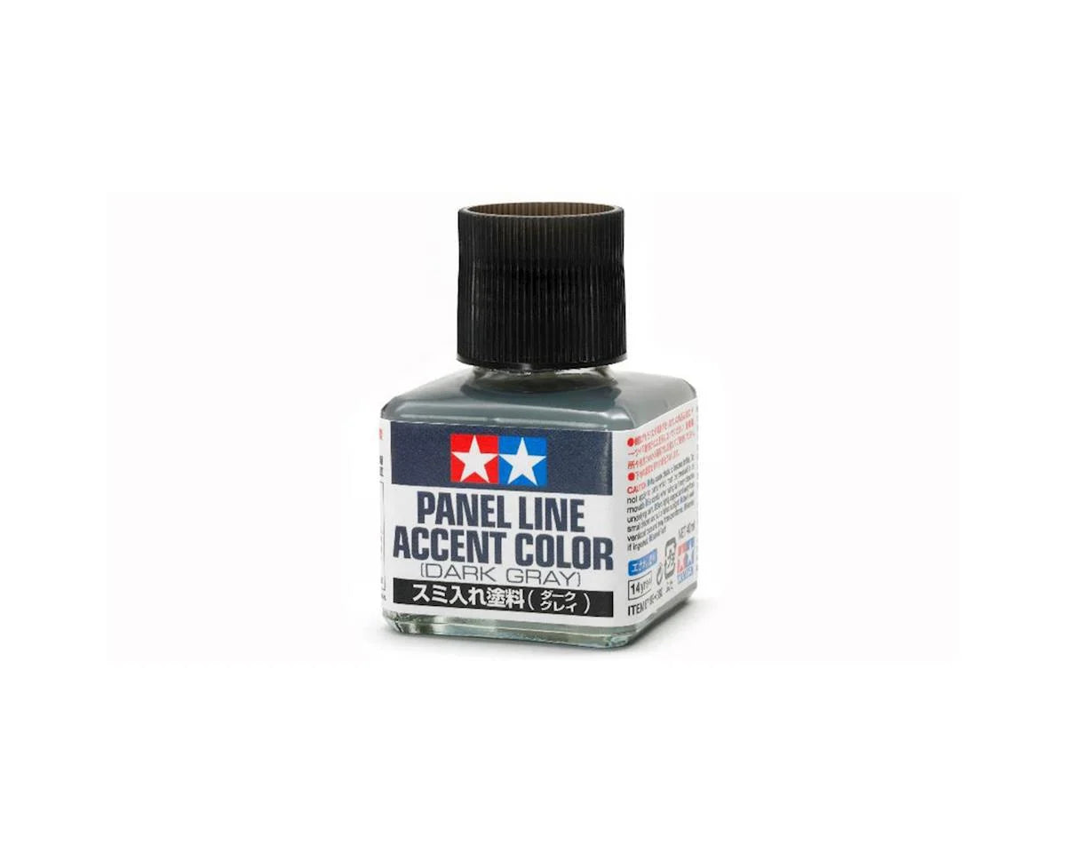 Tamiya Panel Line Accent Color, Dark Gray - TAM87199
