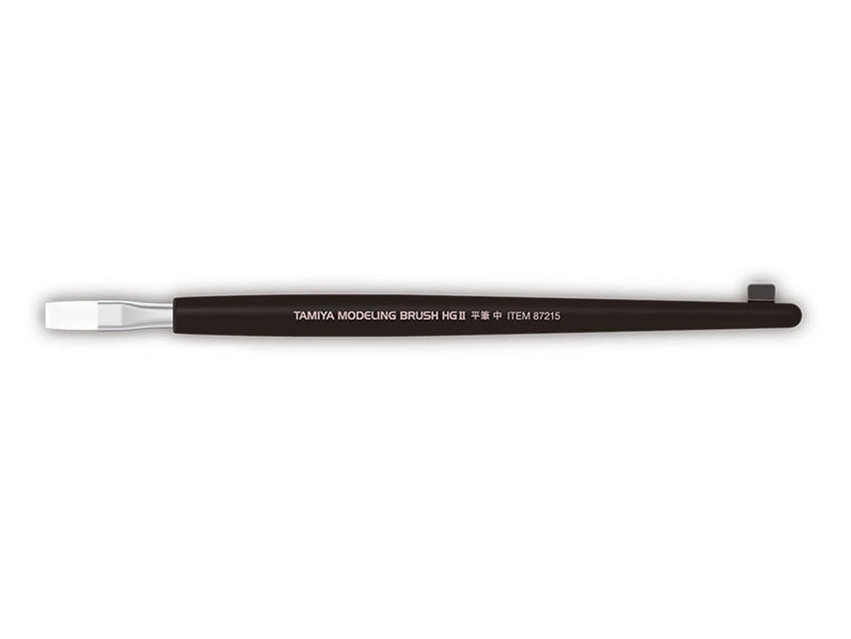Tamiya Modeling Brush HG II Flat Brush, Medium